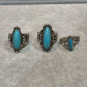 Turquoise rings